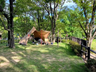 【再開】平和島公園キャンプ場 で 焚き火 キャンプ サイト情報