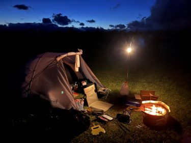 開陽台キャンプ場をベースに羅臼、熊の湯ツーリング：2023北海道キャンプツーリング焚き火（12）9月7日
